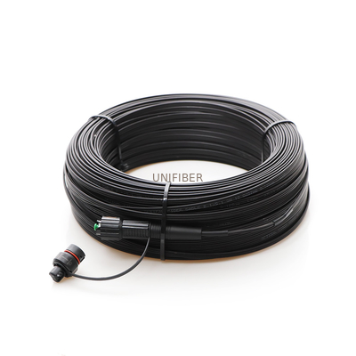 FTTH Outdoor Drop Cable MINI SC/APC Simplex SM G657A1 Fiber Optic Pigtail 100m