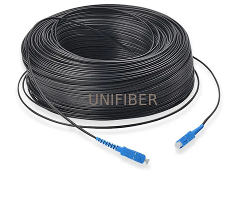 Outdoor FTTH Drop Cable G657A2 SC/UPC SC/APC 50/100/150m LSZH Jacket