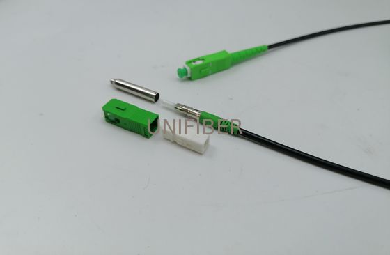 FTTH MTC SC APC Pre-connectorized Fast Shield Pullable/Pushable Fiber Patch Cable