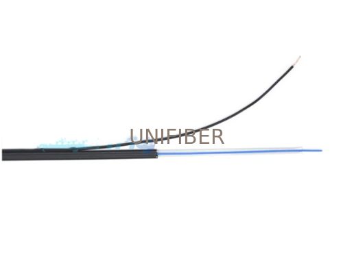 FTTH 1-Fiber ROC Toneable Drop Cable G657A1 24 AWG Copper Wire