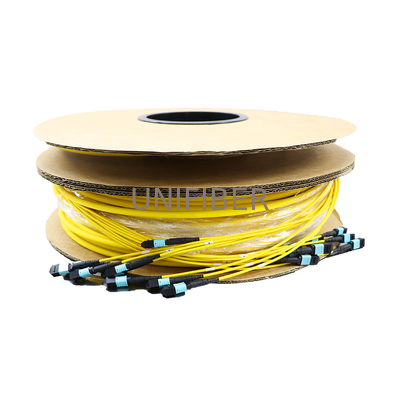 Single Mode 144 Core MPO-MPO Fiber Trunk Cable