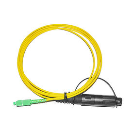 Pre Terminated Simplex Fiber Optic Patch Cable Corning Optitap Mini SC APC To SC/APC